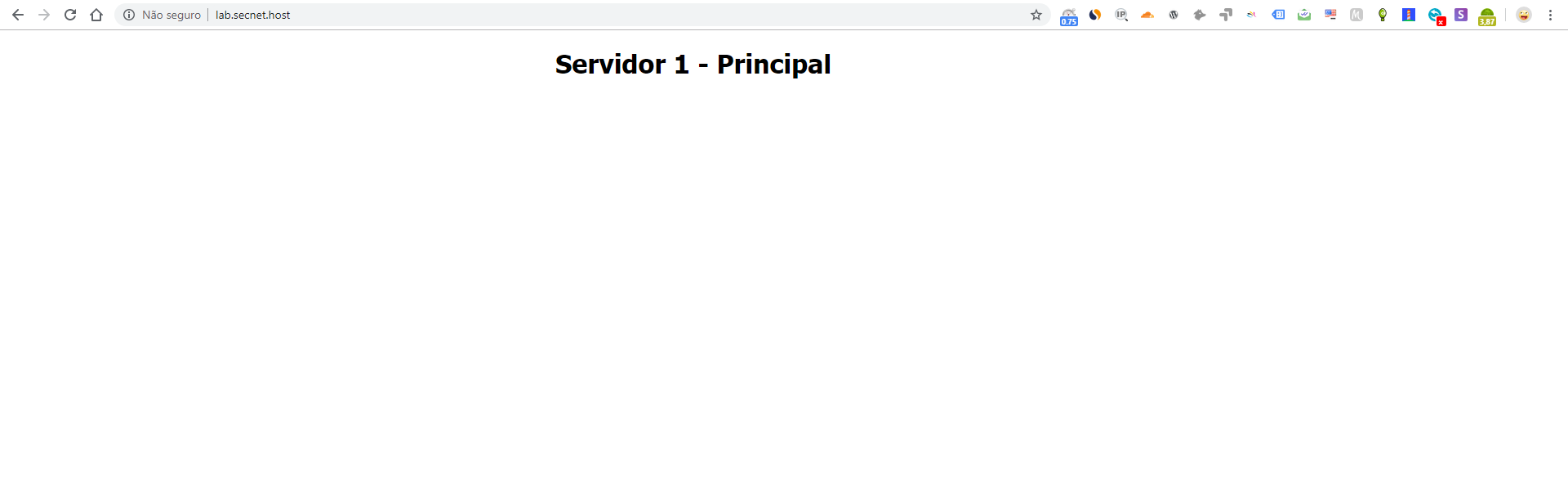 Como usar equilíbrio de carga entre dois servidores - SECNET
