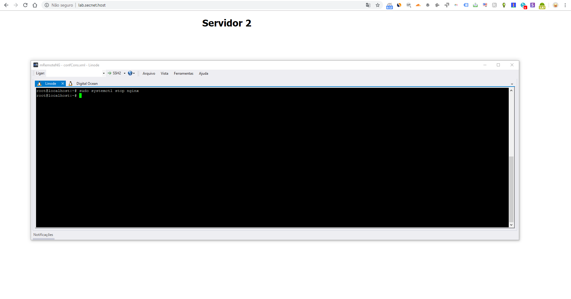 Como usar equilíbrio de carga entre dois servidores - SECNET